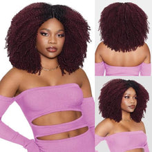 Load image into Gallery viewer, Outre Premium Purple Pack Brazilian Boutique Miracle Coily Fro 5Pcs with 4" Deep Lace Closure