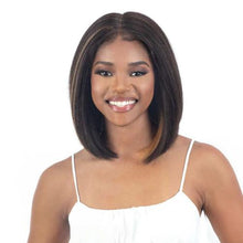 Load image into Gallery viewer, Shake-N-Go HD Lace Front Wig Glueless Snatched Silk Pressed Bob