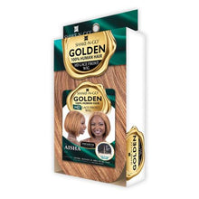 Load image into Gallery viewer, Shake-N-Go Human Hair HD Lace Front Wig Golden Aisha