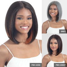 Load image into Gallery viewer, Shake-N-Go HD Lace Front Wig Glueless Snatched Silk Pressed Bob