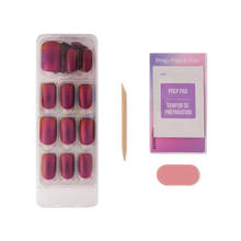 Load image into Gallery viewer, KISS imPRESS colorFX Press-On Nails Ks Impress Color Fx - Talkin - chrome cat eye no-glue nail kit