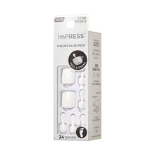 Load image into Gallery viewer, KISS imPRESS Press-On Pedicure Ks Impress Toenails - Lovin On - 24pc no-glue toenail kit