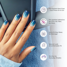 Load image into Gallery viewer, KISS imPRESS Press-On Nails Ks Nails- Wrapped In Beauty - 30pc designer nail kit