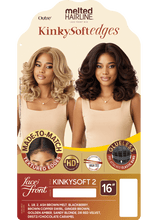 Load image into Gallery viewer, Outre HD Lace Front Wig Melted Hairline Glueless KinkySoftedges Kinkysoft 2