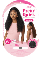 Load image into Gallery viewer, Outre Pretty Quick - Drawstring Pony - Viv