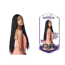 Load image into Gallery viewer, Sensationnel Cloud 9 4X4 Braid Lace Wig Micro Box Braid 28"