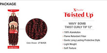 Load image into Gallery viewer, Outre X-Pression - Twisted Up - Wavy Bomb Twist Curly Tip 12"