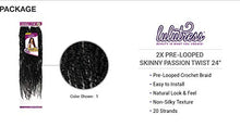 Load image into Gallery viewer, Sensationnel 2X Skinny Passion Twist 24" Lulutress(Loop)