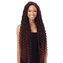 Load image into Gallery viewer, Freetress Synthetic Pre Looped Crochet Braid - 2X Hippie Loc 30"