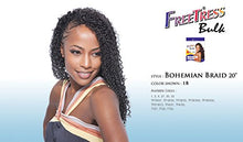 Load image into Gallery viewer, Freetress Synthetic Crochet Braid - Bohemian Braid 20"
