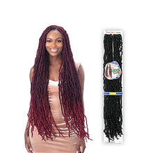 Load image into Gallery viewer, Freetress Synthetic Pre Looped Crochet Braid - 2X Nikki Loc 30"