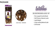 Load image into Gallery viewer, Sensationnel 3X Distressed Locs 18"Lulutress(Looped)