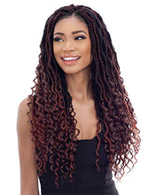 Load image into Gallery viewer, Freetress Synthetic Pre Looped Crochet Braid - Hippie Loc 20"