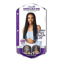 Load image into Gallery viewer, Sensationnel Cloud 9 4X5 Braid Lace Wig Center Part Feed-In 28"