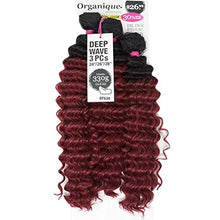Load image into Gallery viewer, Shake-N-Go Organique Mastermix Synthetic Bundle Weave - Deep Wave 3Pcs (24"26"28")