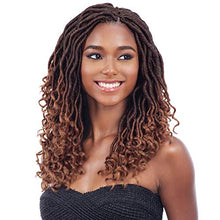 Load image into Gallery viewer, Freetress Synthetic Pre Looped Crochet Braid - Goddess Loc 12"