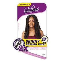 Load image into Gallery viewer, Sensationnel 2X Skinny Passion Twist 18" Lulutress(Loop)