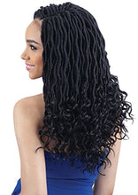 Load image into Gallery viewer, Freetress Synthetic Pre Looped Crochet Braid - Goddess Loc 14"