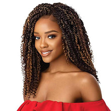Load image into Gallery viewer, Outre X-Pression-Twisted Up-4X4 Lace Front Wig-Kinky Boho Passion Waterwave 18