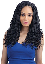 Load image into Gallery viewer, Freetress Synthetic Pre Looped Crochet Braid - Goddess Loc 14"