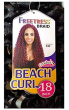 Load image into Gallery viewer, Freetress Synthetic Crochet Braid - Beach Curl 18"