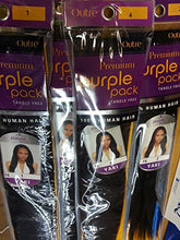 Load image into Gallery viewer, Outre Human Hair Purple Pack Yaki 14