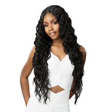 Load image into Gallery viewer, Sensationnel Human Hair Blend HD Lace Front Wig Butta Lace Loose Curly 32"