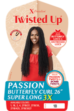 Load image into Gallery viewer, Outre X-Pression-Twisted-Passion Butterfly Curl 26” Superlong 3X