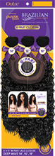 Load image into Gallery viewer, Outre Purple Pack Brazilian Boutique-with Part Closure-Deep Wave 141618