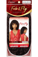 Load image into Gallery viewer, Outre Fab & Fly Full Cap Wig Human Hair Adhara