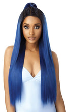 Load image into Gallery viewer, Outre Purple Pack Brazilian Boutique-with Part Closure-Sleek Straight 182022