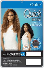 Load image into Gallery viewer, Outre Quick Weave Half Wig - Nicolette