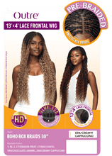 Load image into Gallery viewer, OUTRE - 13X4 LFW - BOHO BOX BRAID 30"