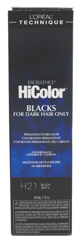 Loreal Excellence Hicolor [H21] Black Onyx 1.74oz