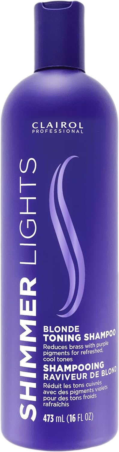 Clairol Professional Shimmer Lights Blonde Toning Shampoo - 16 fl oz