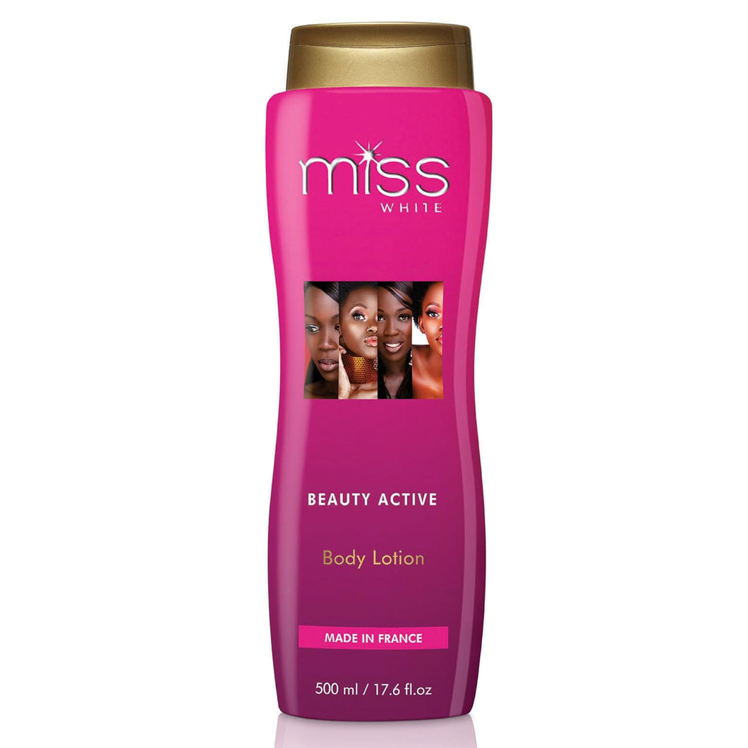 FAIR & WHITE-Miss White, Skin Brightening Body Lotion – 13.5 Fl oz / 400 ml