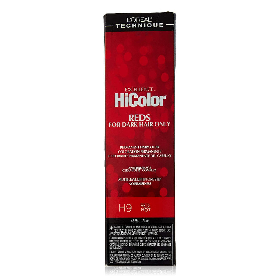 Loreal Excellence Hicolor [H9] Red Hot 1.74oz