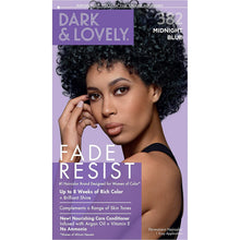 Load image into Gallery viewer, SoftSheen-Carson Dark and Lovely Fade Resist Rich Conditioning Hair Color, Permanent Hair Color - [382] Midnight Blue
