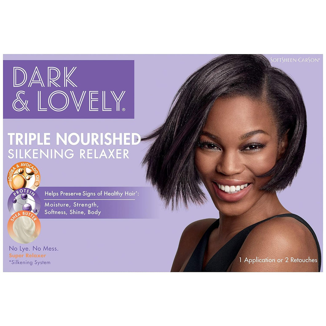 Dark & Lovely Healthy Gloss 5 Relaxer No-Lye Regular KIT