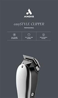 ANDIS 19150  Easy Style Adjustable Blade Clipper Kit 12 pcs