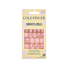 Load image into Gallery viewer, KISS imPRESS Kids Press-On Nails Gf Little Diva Stick-On Nails-Pink Crush - no-glue kids mini mani
