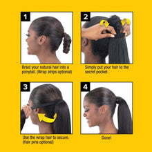 Load image into Gallery viewer, Shake-N-Go Organique Pony Pro Ponytail with Secret Pocket - Spanish Curl 26"
