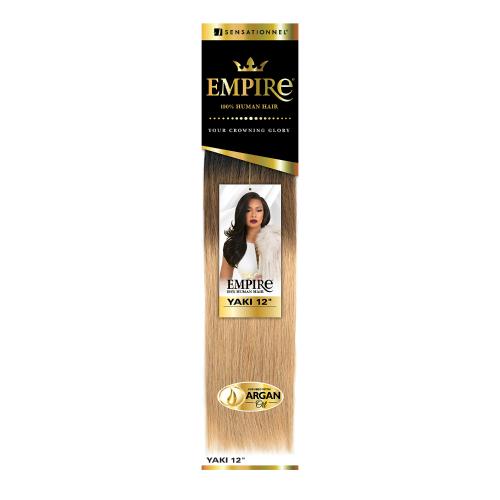 Sensationnel Human Hair Weave Empire Yaki Weave 20