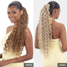 Load image into Gallery viewer, Shake-N-Go Organique Pony Pro Ponytail with Secret Pocket - Spanish Curl 26"
