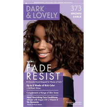 Load image into Gallery viewer, SoftSheen-Carson Dark and Lovely Fade Resist Rich Conditioning Hair Color, Permanent Hair Color -[373] Brown Sable
