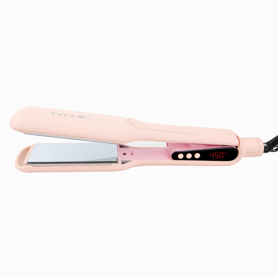 Nicka K Tyche Flat Iron Titanium Pink  1.25