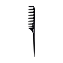 Load image into Gallery viewer, RED by KISS Large Rat Tail Comb Black HM20 for precise parting and sectioning
