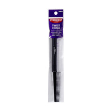 Load image into Gallery viewer, RED by KISS Twist Comb Black HM25 for defining and separating twists and locs
