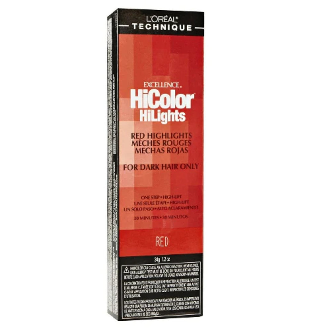Loreal Excellence Hicolor [Red] Red 1.2oz