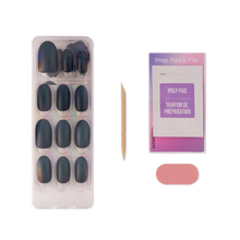 Load image into Gallery viewer, KISS imPRESS colorFX Press-On Nails Ks Impress Color Fx - Free Mind - chrome cat eye no-glue nail kit
